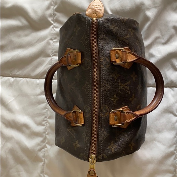 *AUTHENTIC LOUIS VUITTON MONOGRAM SPEEDY 25* - Picture 6 of 7
